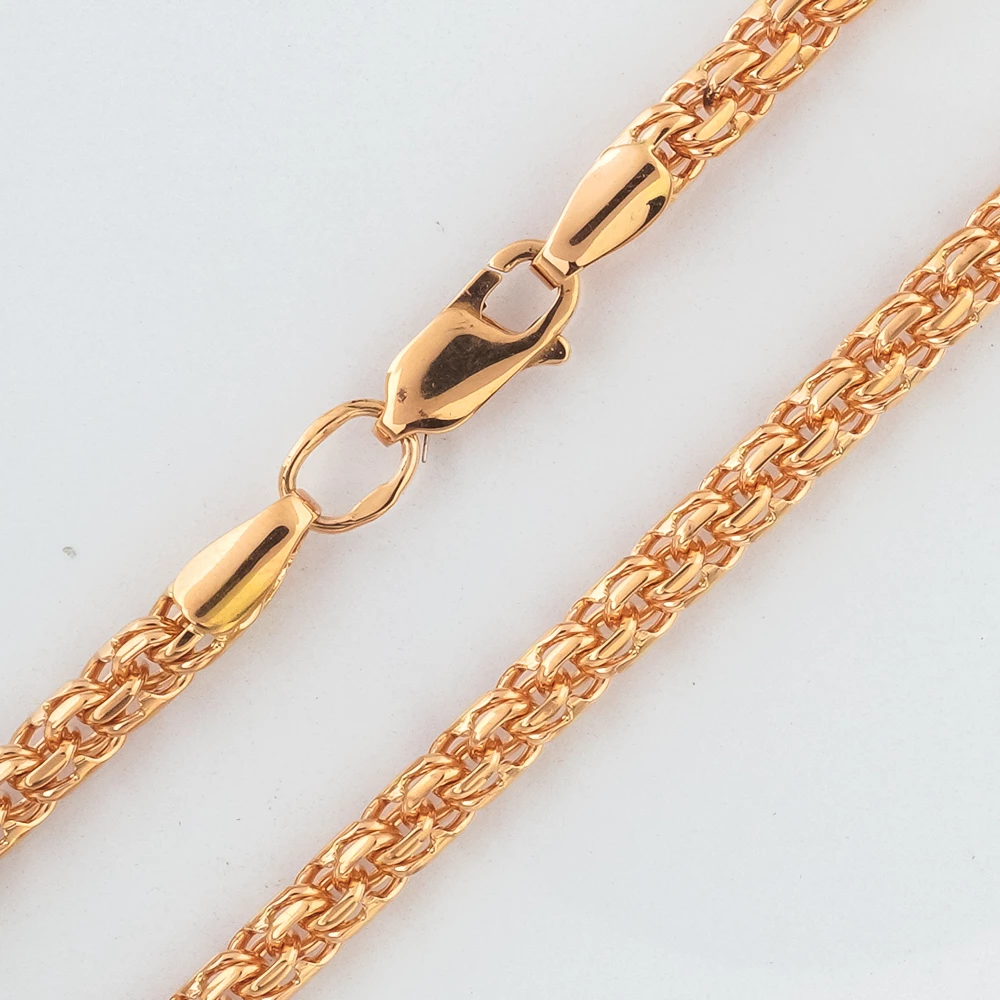 Браслет из красного золота 585 пробы