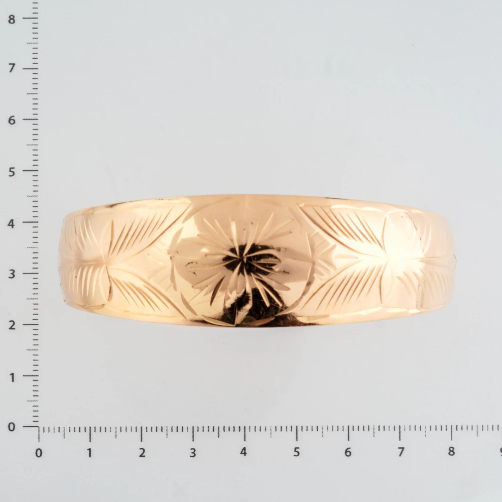 Браслет из красного золота 585 пробы