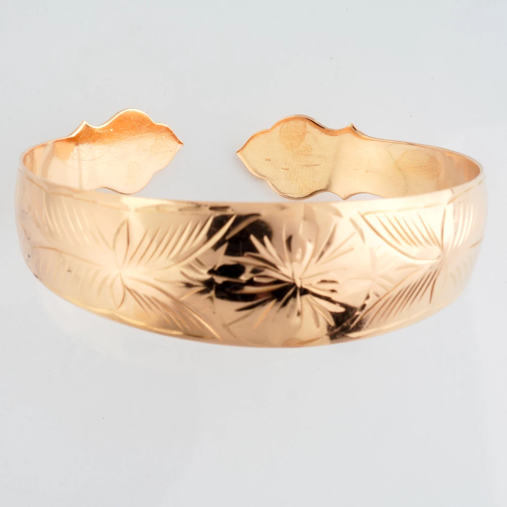 Браслет из красного золота 585 пробы