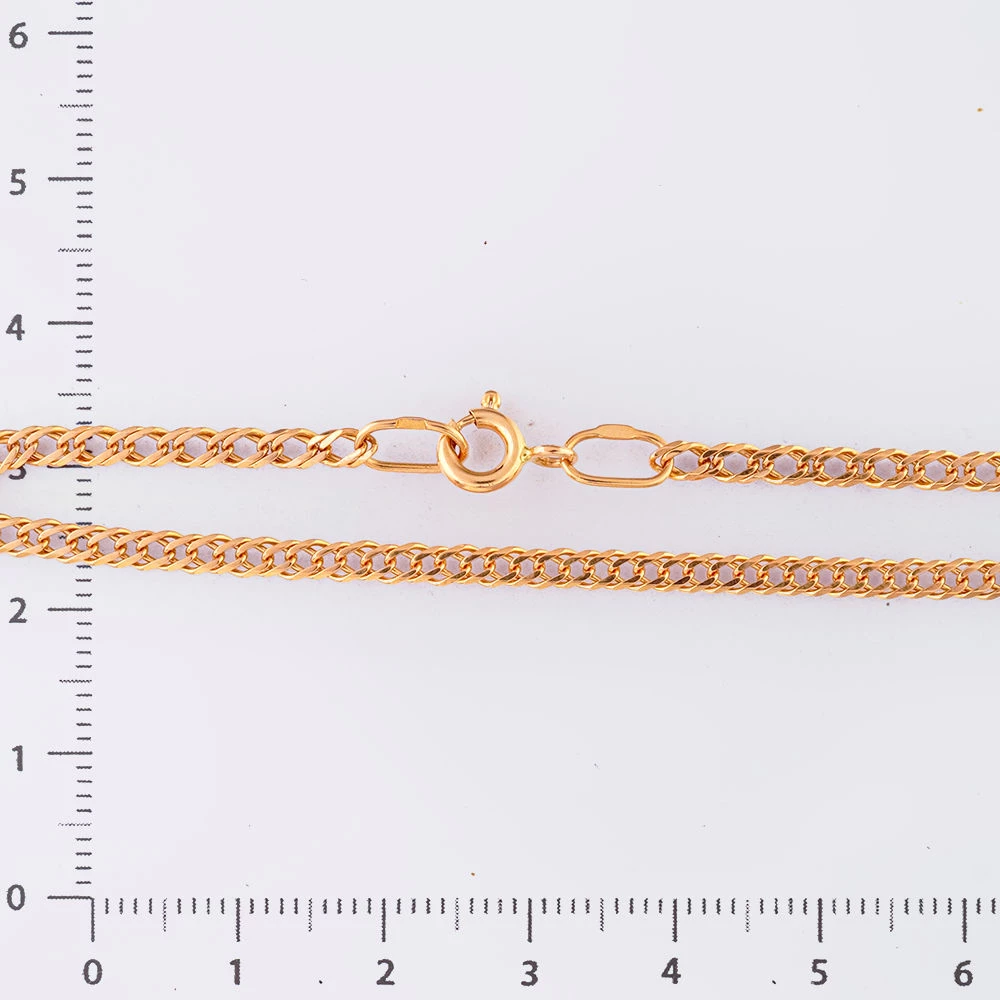 Браслет из красного золота 585 пробы