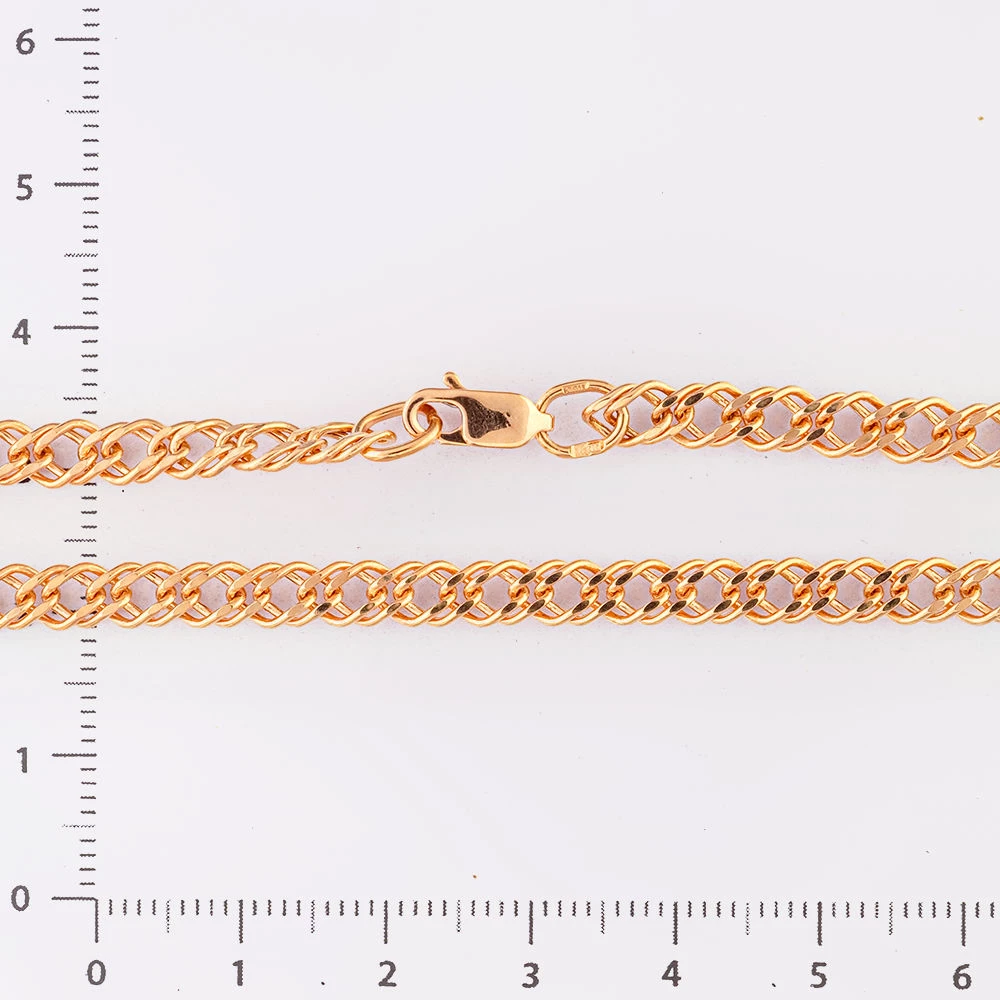 Браслет из красного золота 585 пробы