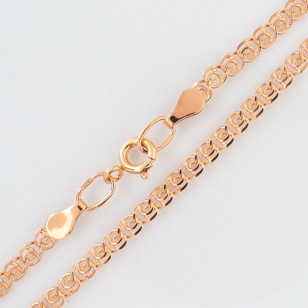 Браслет из красного золота 585 пробы