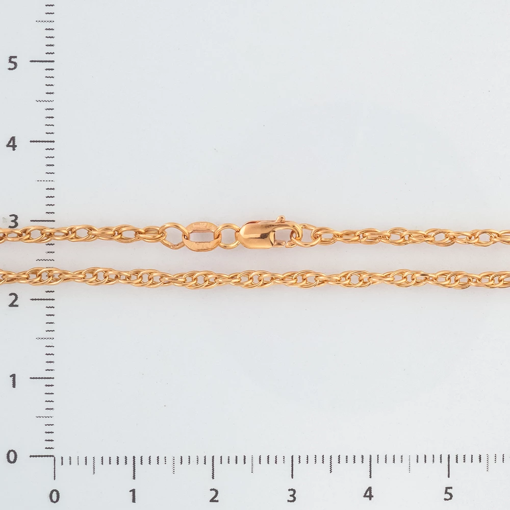 Браслет из красного золота 585 пробы