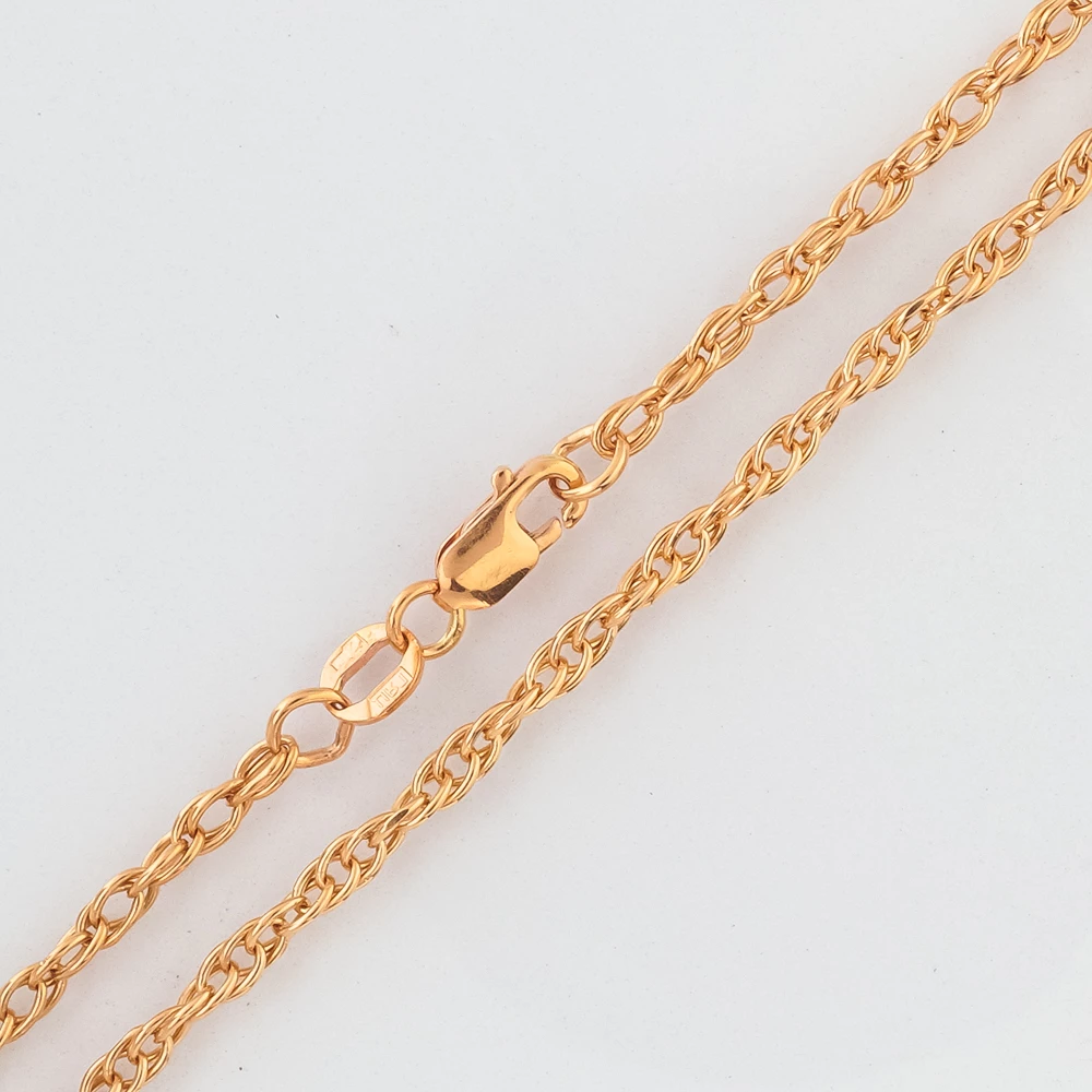 Браслет из красного золота 585 пробы