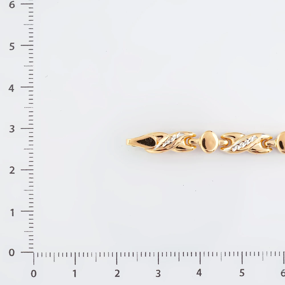 Браслет из красного золота 585 пробы