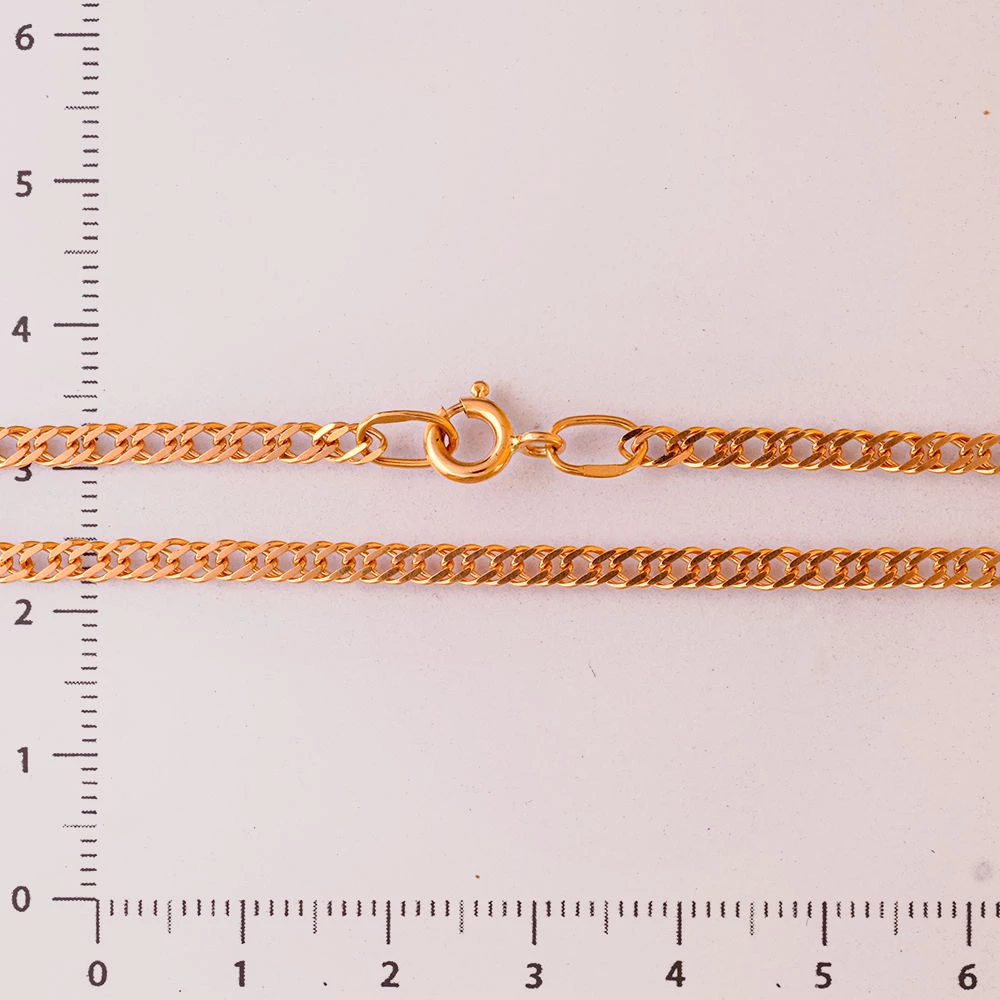 Браслет из красного золота 585 пробы