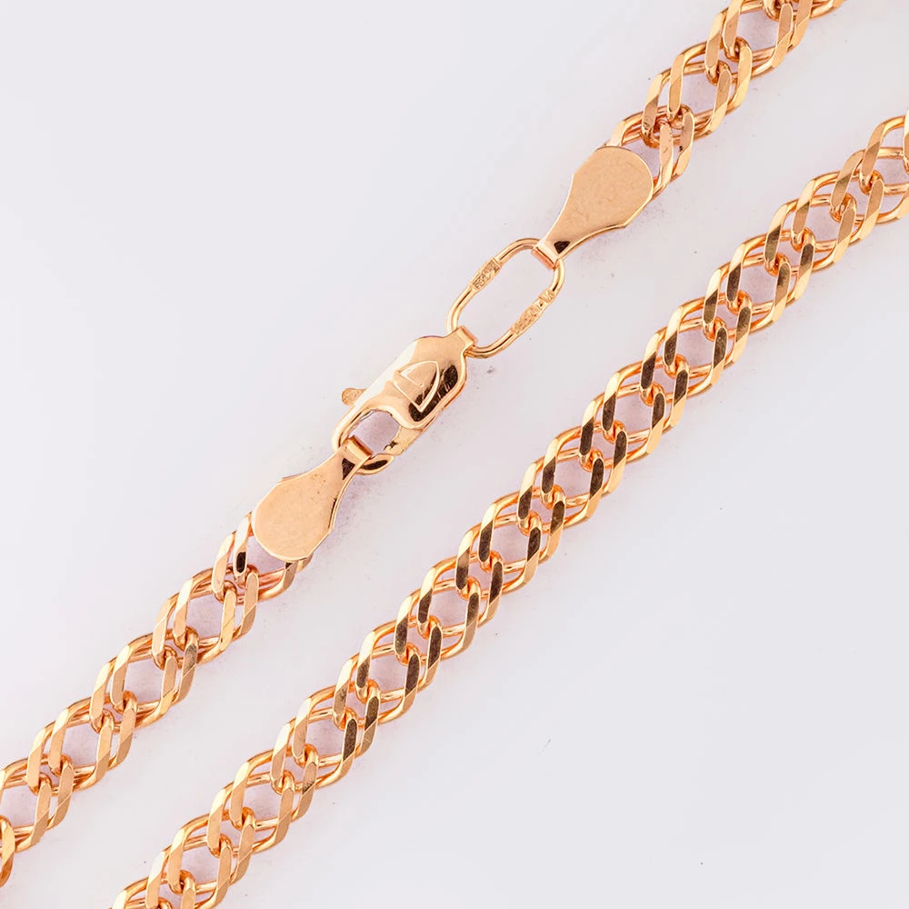 Браслет из красного золота 585 пробы