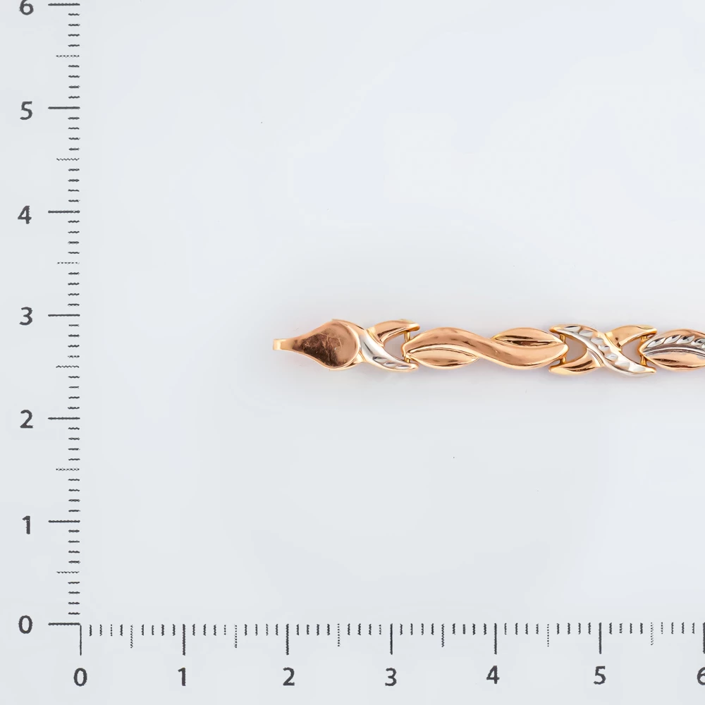 Браслет из красного золота 585 пробы