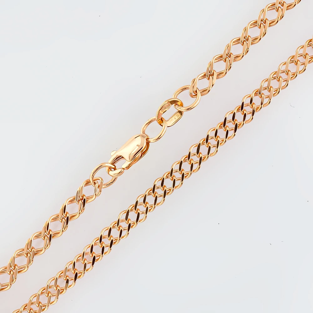 Браслет из красного золота 585 пробы