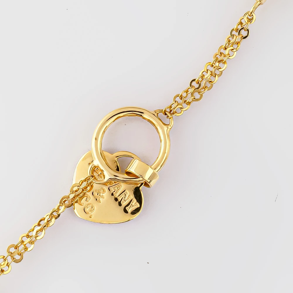 Браслет из желтого золота 585 пробы