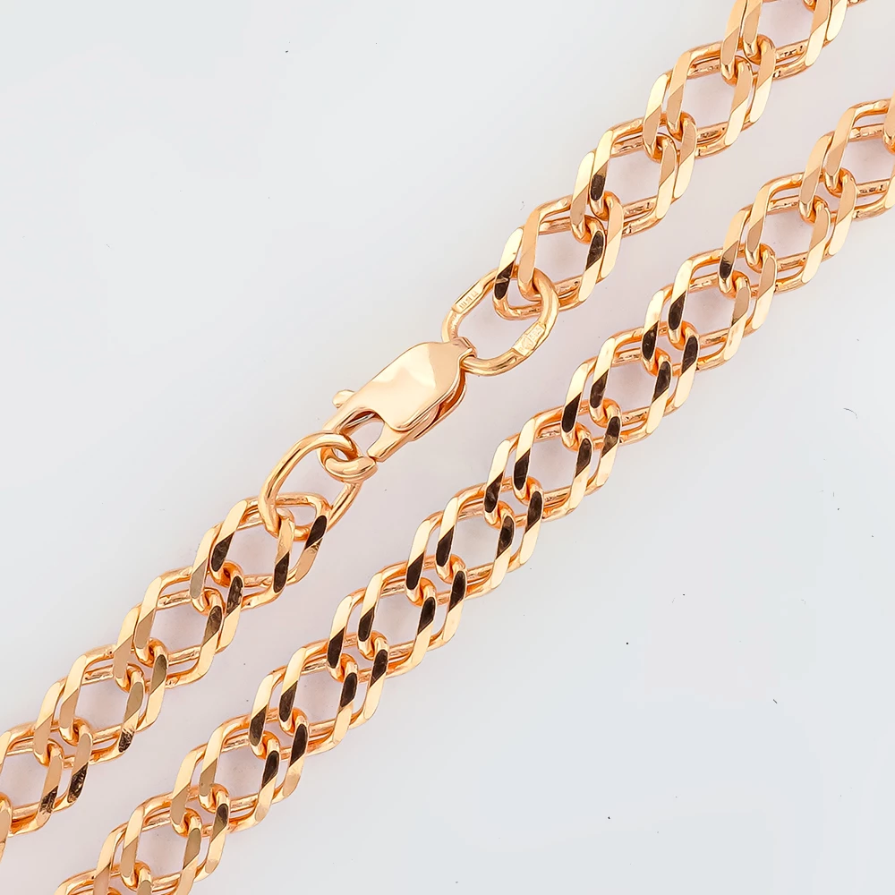 Браслет из красного золота 585 пробы