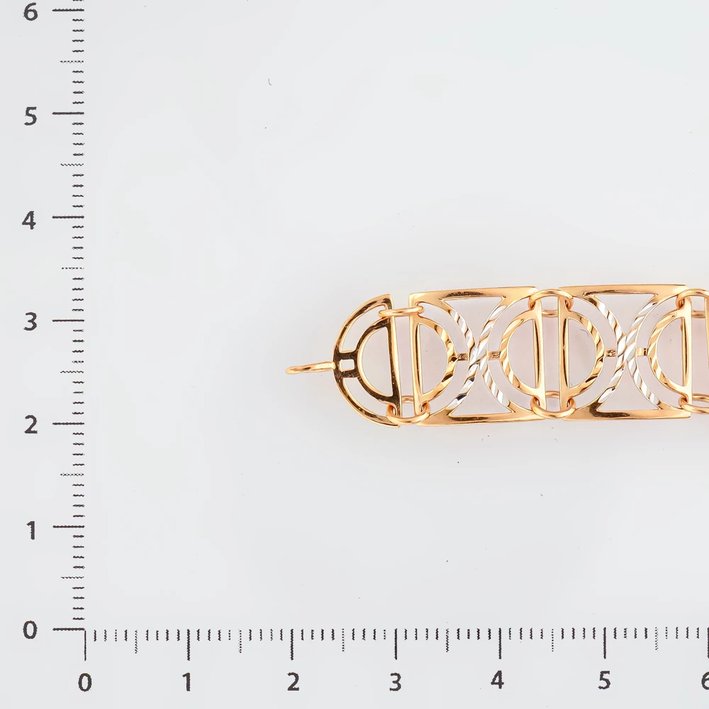 Браслет из красного золота 585 пробы