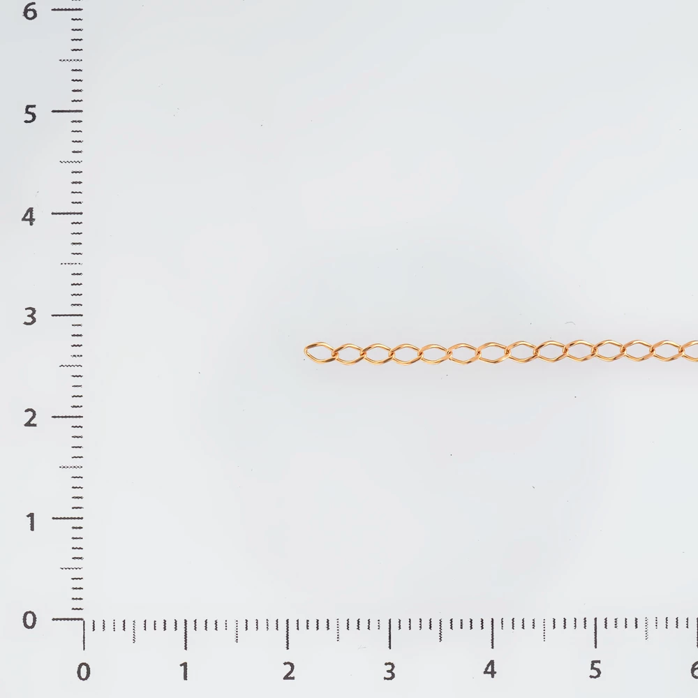 Браслет с гранатом из красного золота 585 пробы