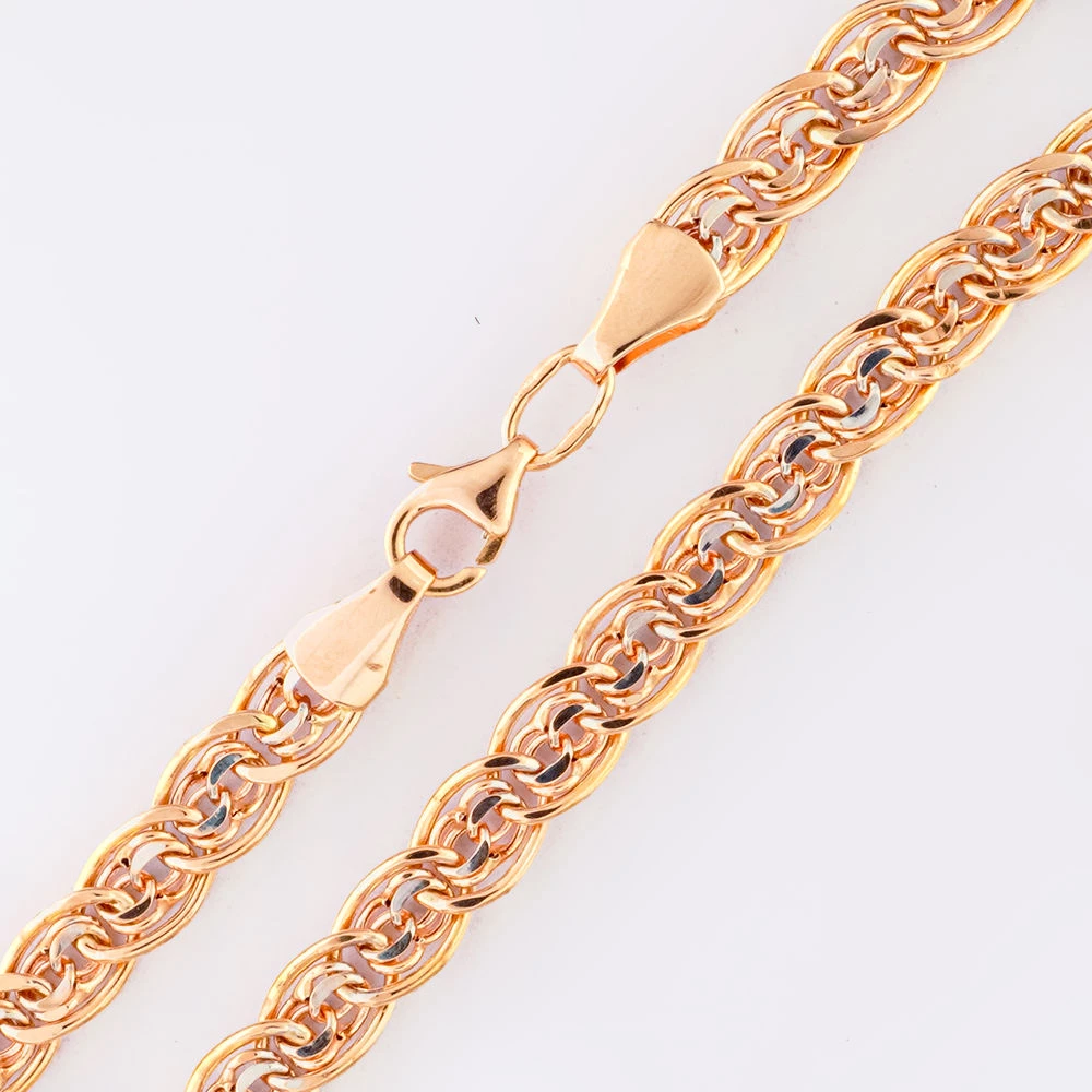 Браслет из красного золота 585 пробы