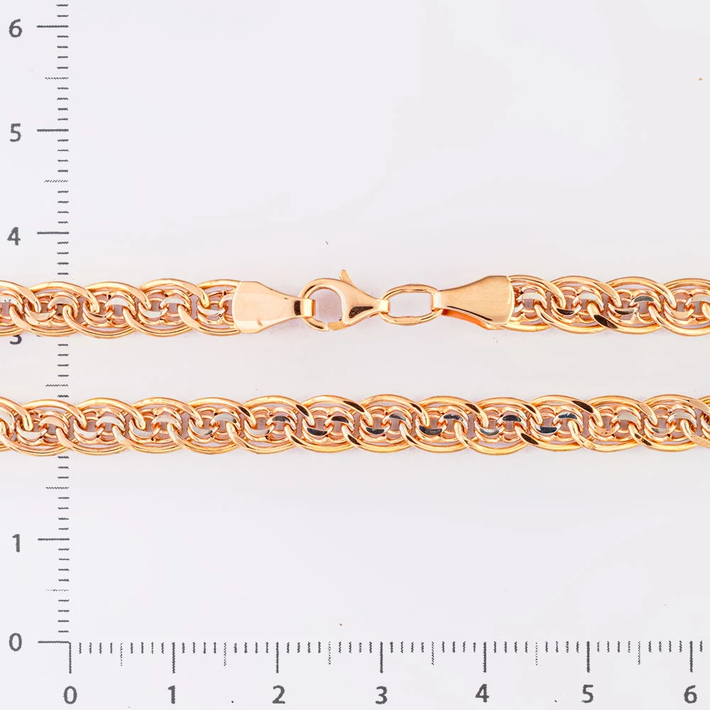 Браслет из красного золота 585 пробы