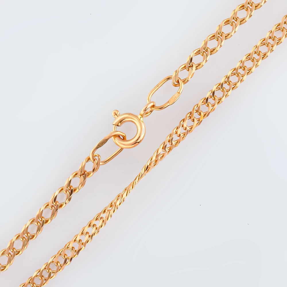 Браслет из красного золота 585 пробы