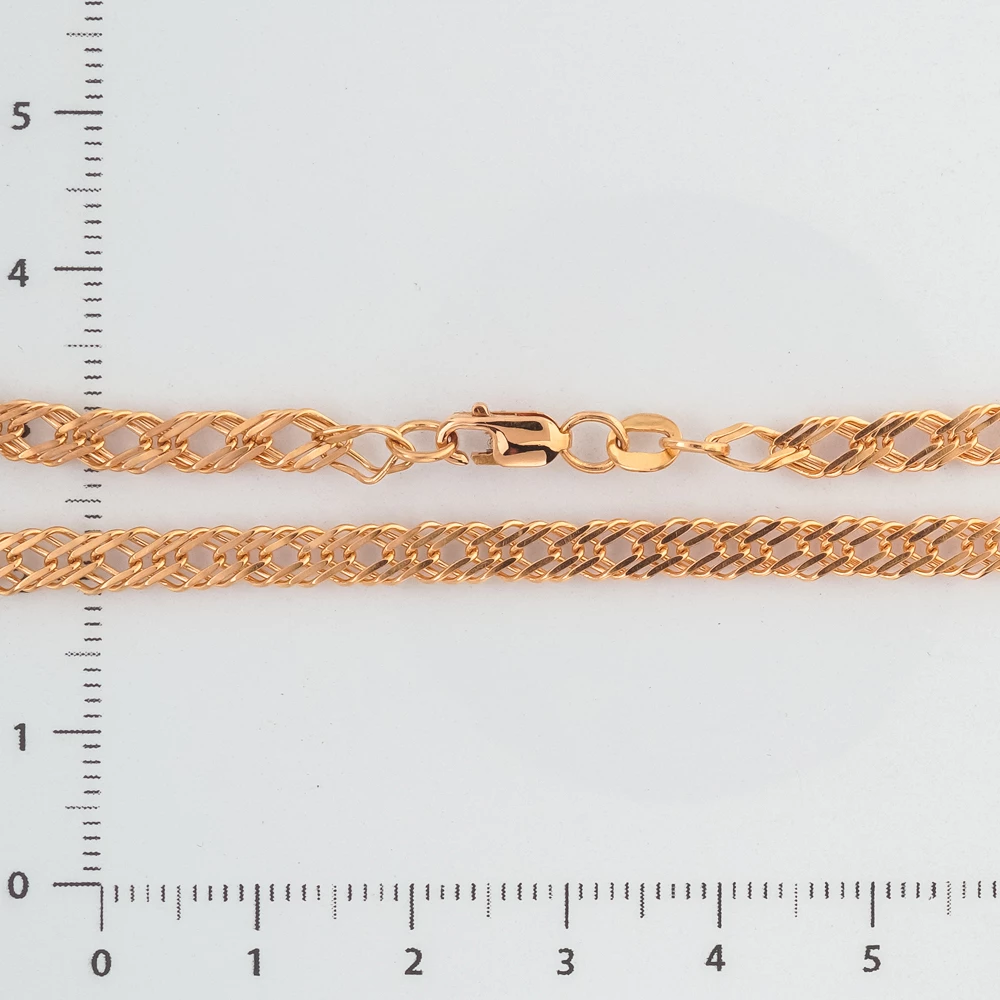 Браслет из красного золота 585 пробы