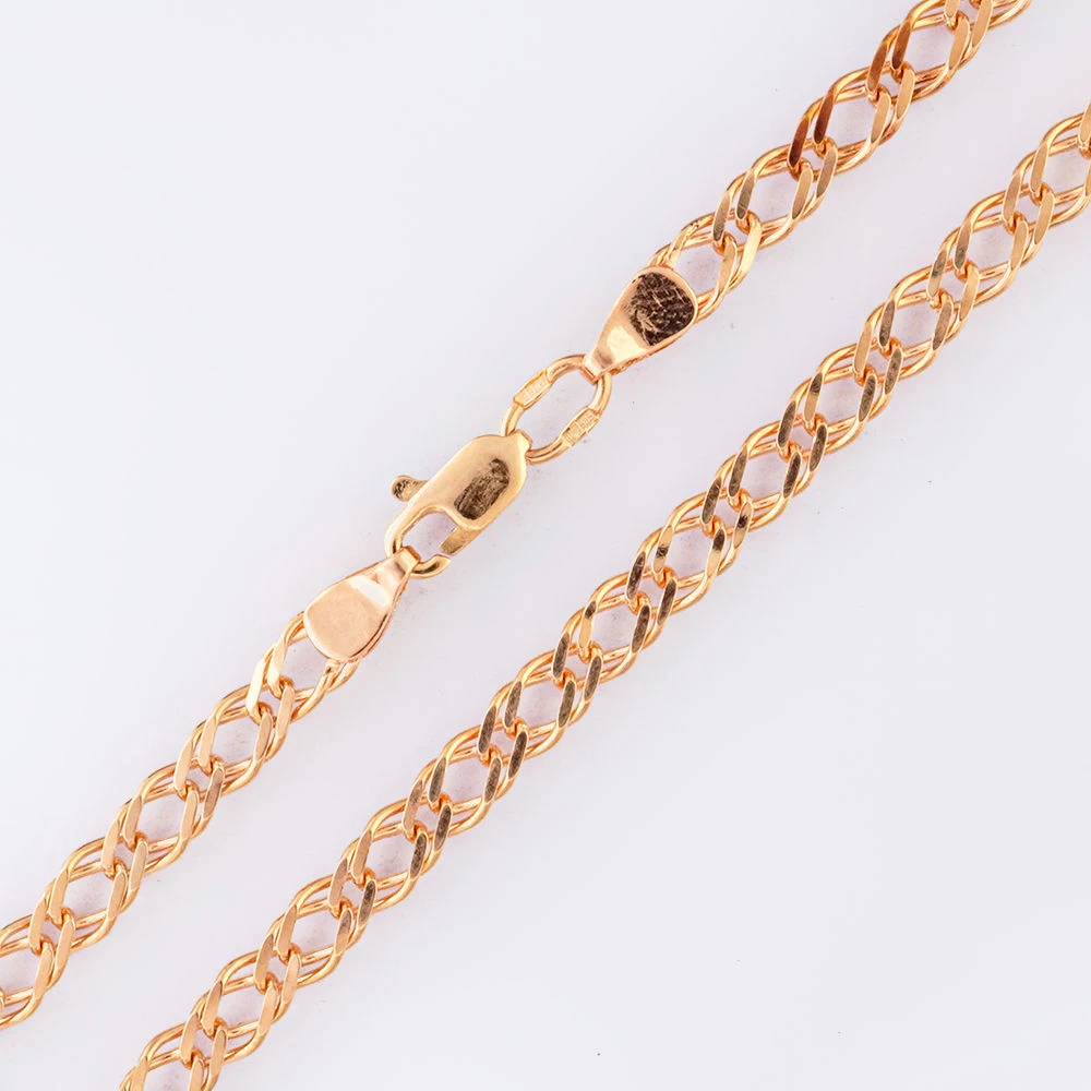 Браслет из красного золота 585 пробы