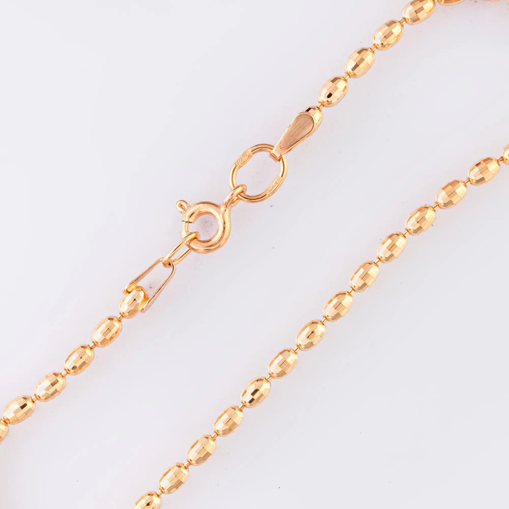 Браслет из красного золота 585 пробы