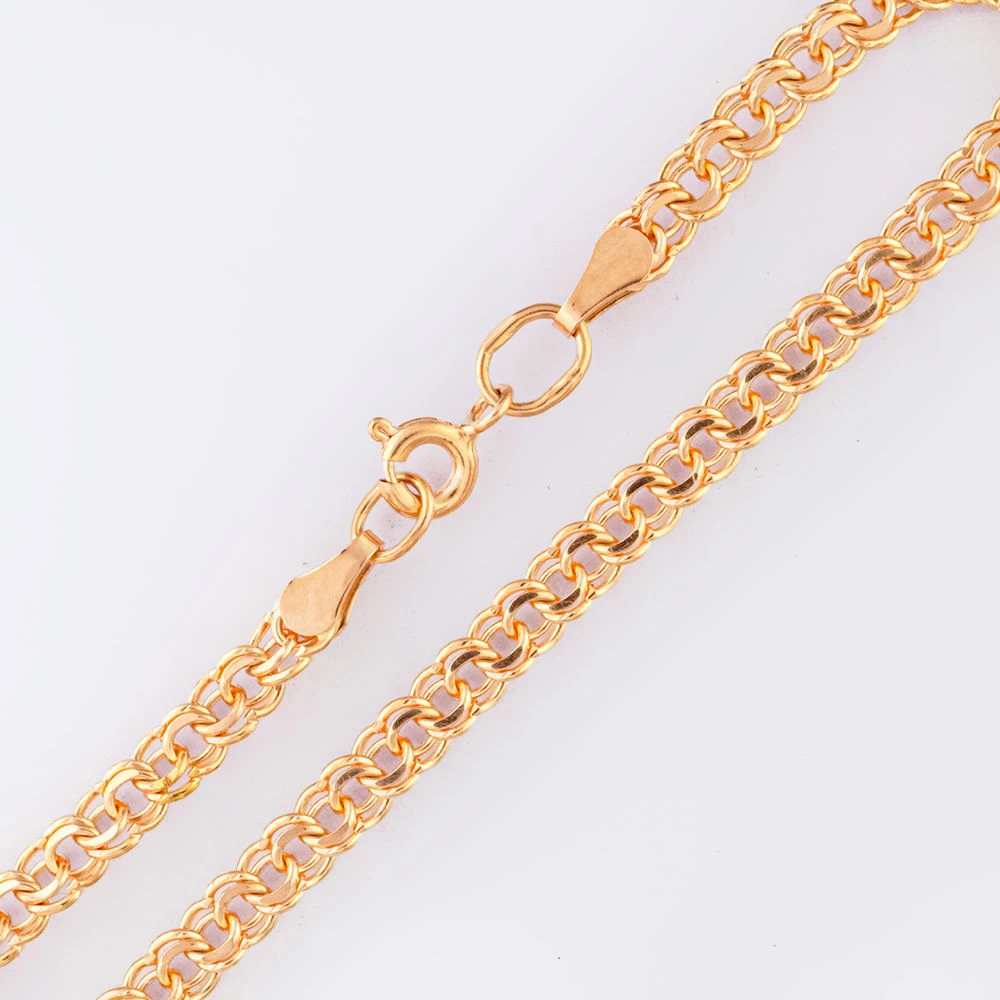 Браслет из красного золота 585 пробы