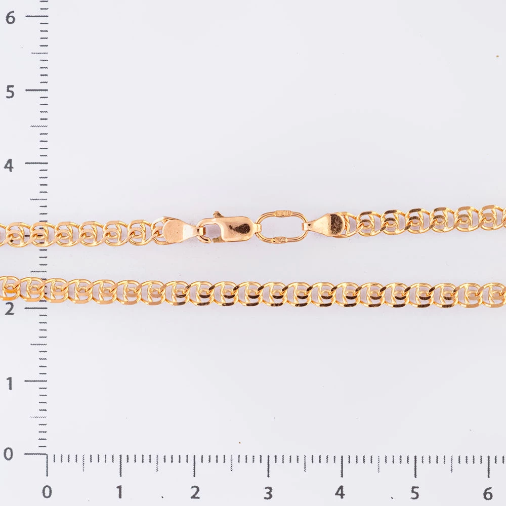 Браслет из красного золота 585 пробы