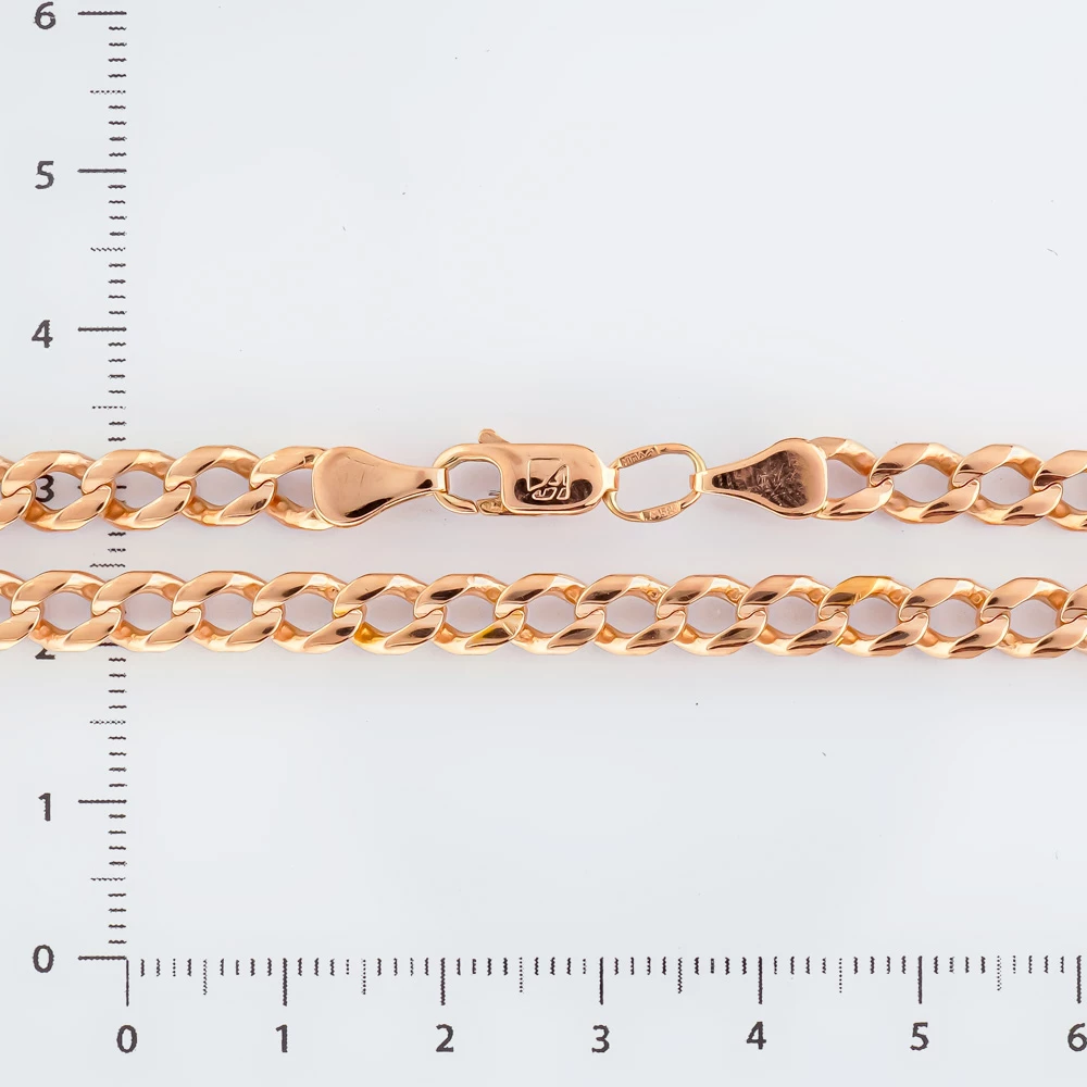 Браслет из красного золота 585 пробы