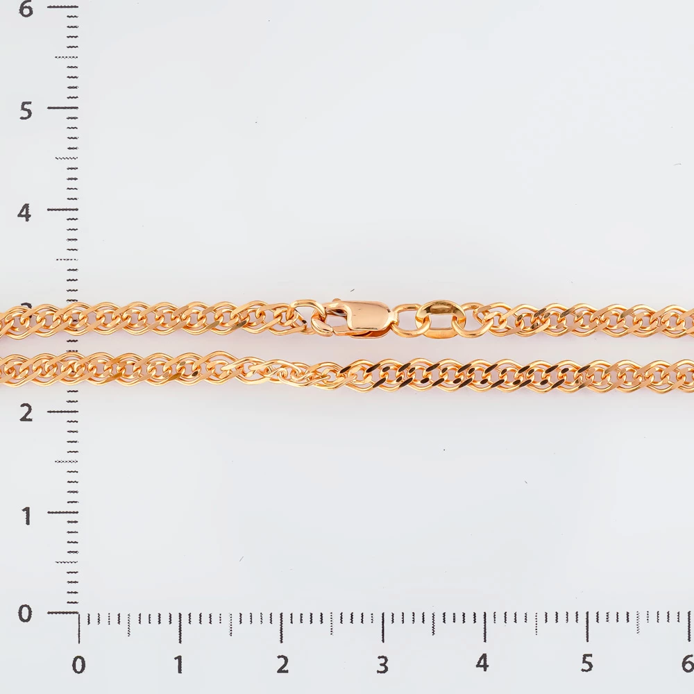 Браслет из красного золота 585 пробы