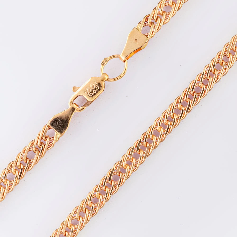 Браслет из красного золота 585 пробы