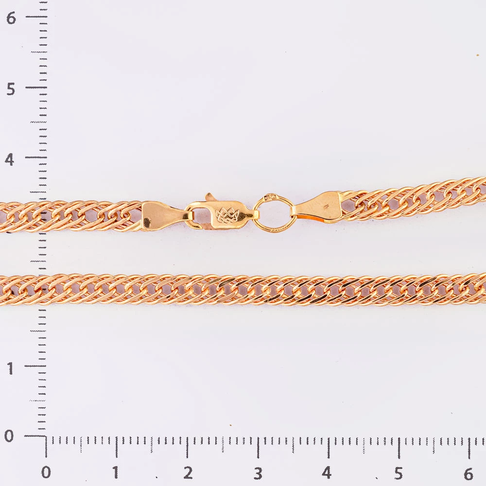 Браслет из красного золота 585 пробы