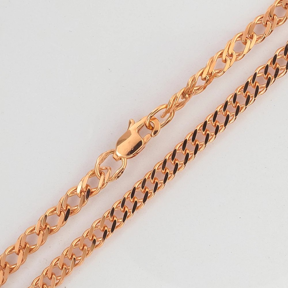 Браслет из красного золота 585 пробы