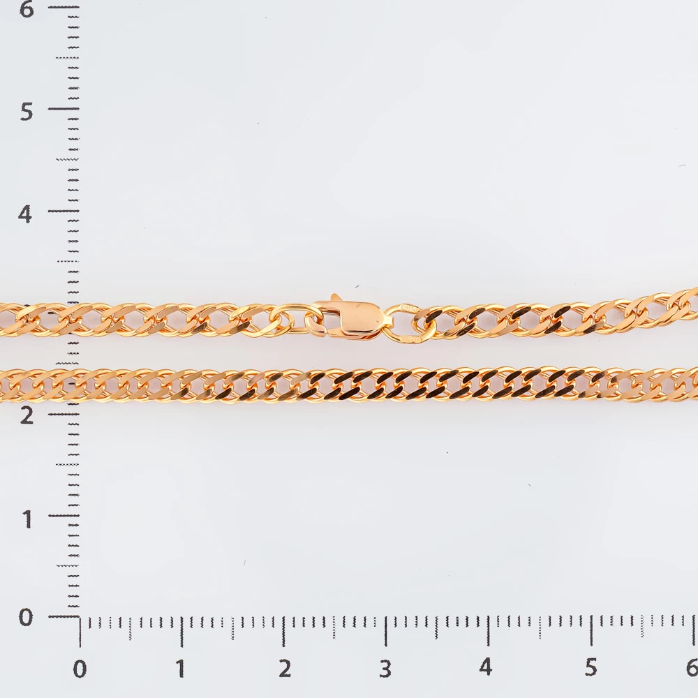 Браслет из красного золота 585 пробы