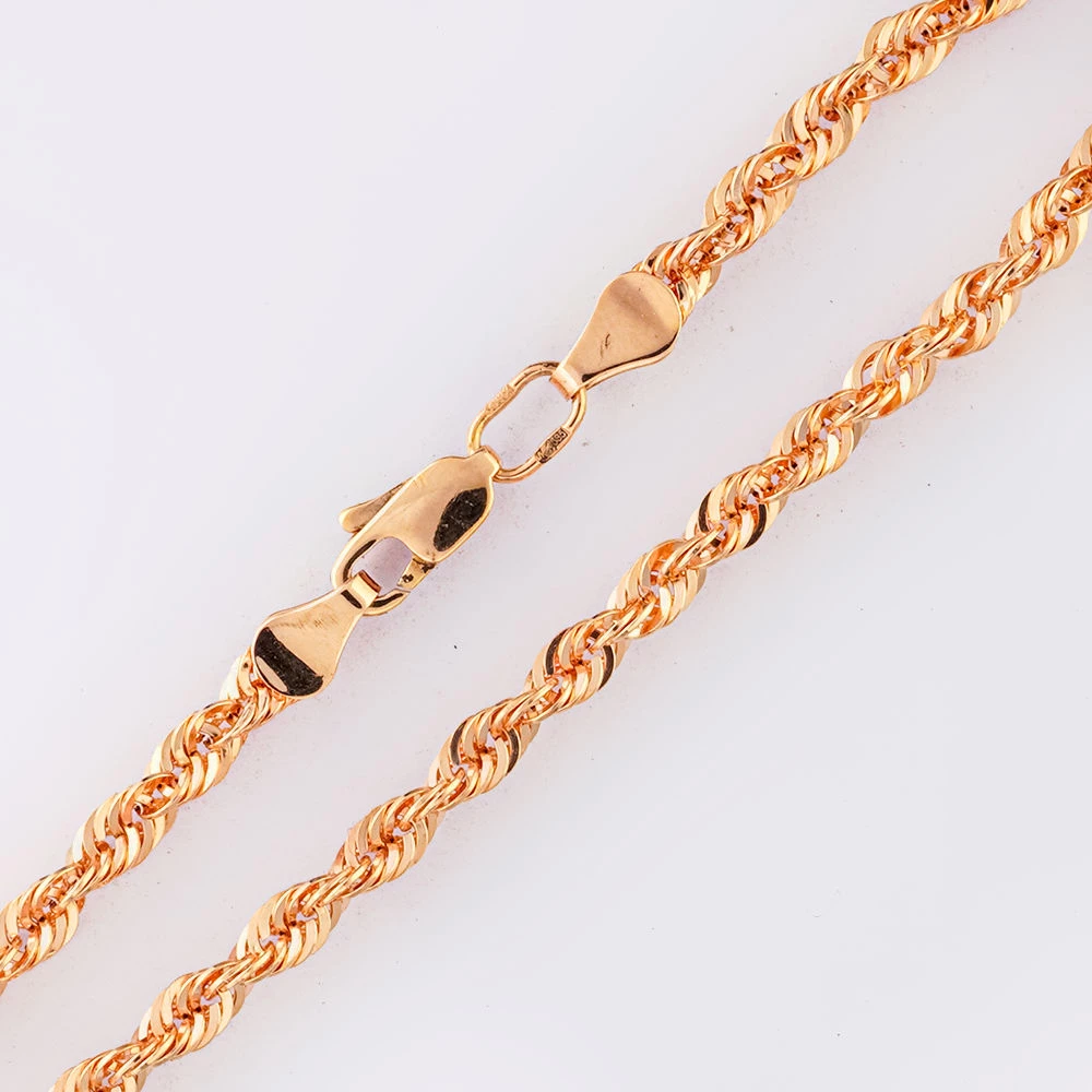 Браслет из красного золота 585 пробы