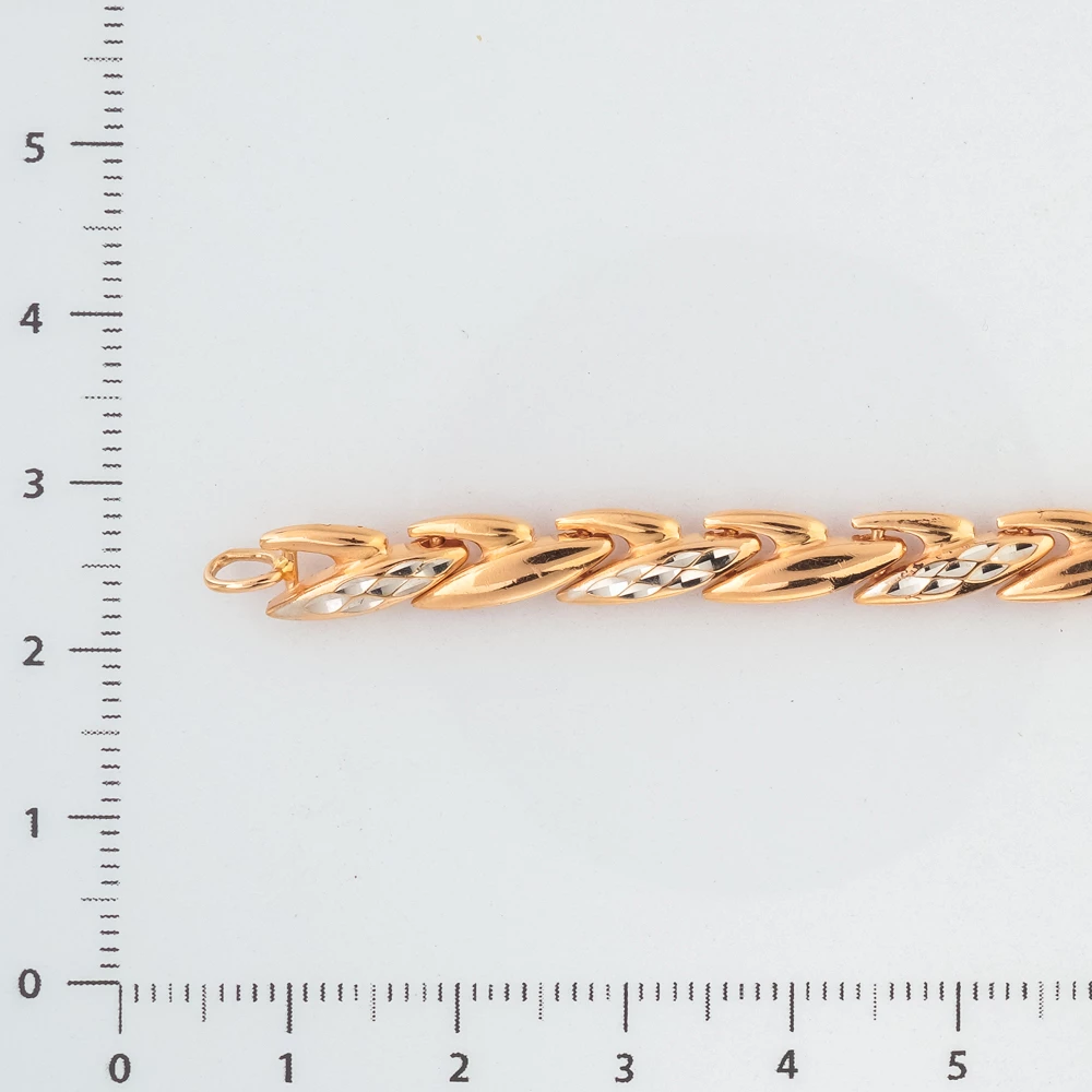 Браслет из красного золота 585 пробы