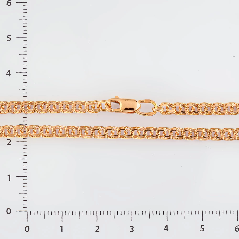 Браслет из красного золота 585 пробы