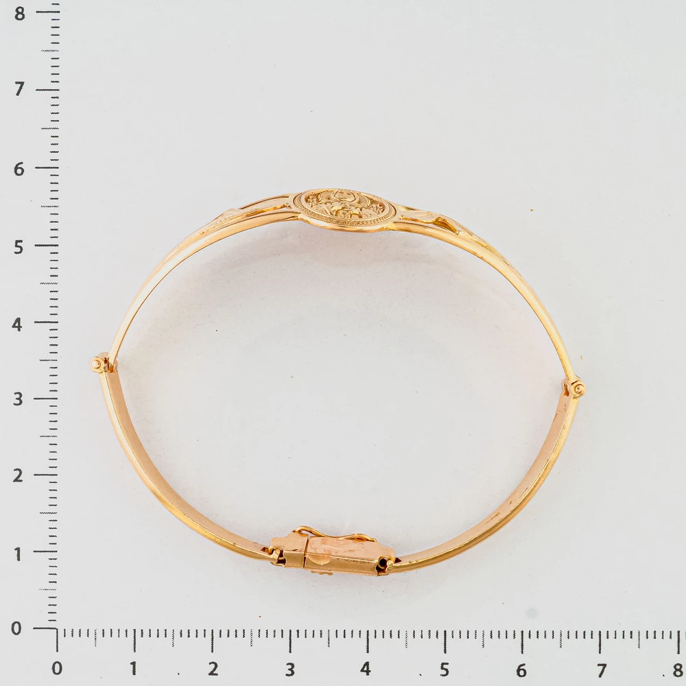 Браслет из красного золота 583 пробы