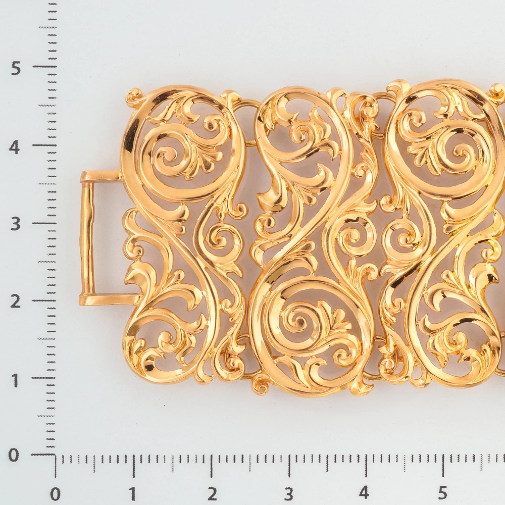 Браслет из красного золота 585 пробы