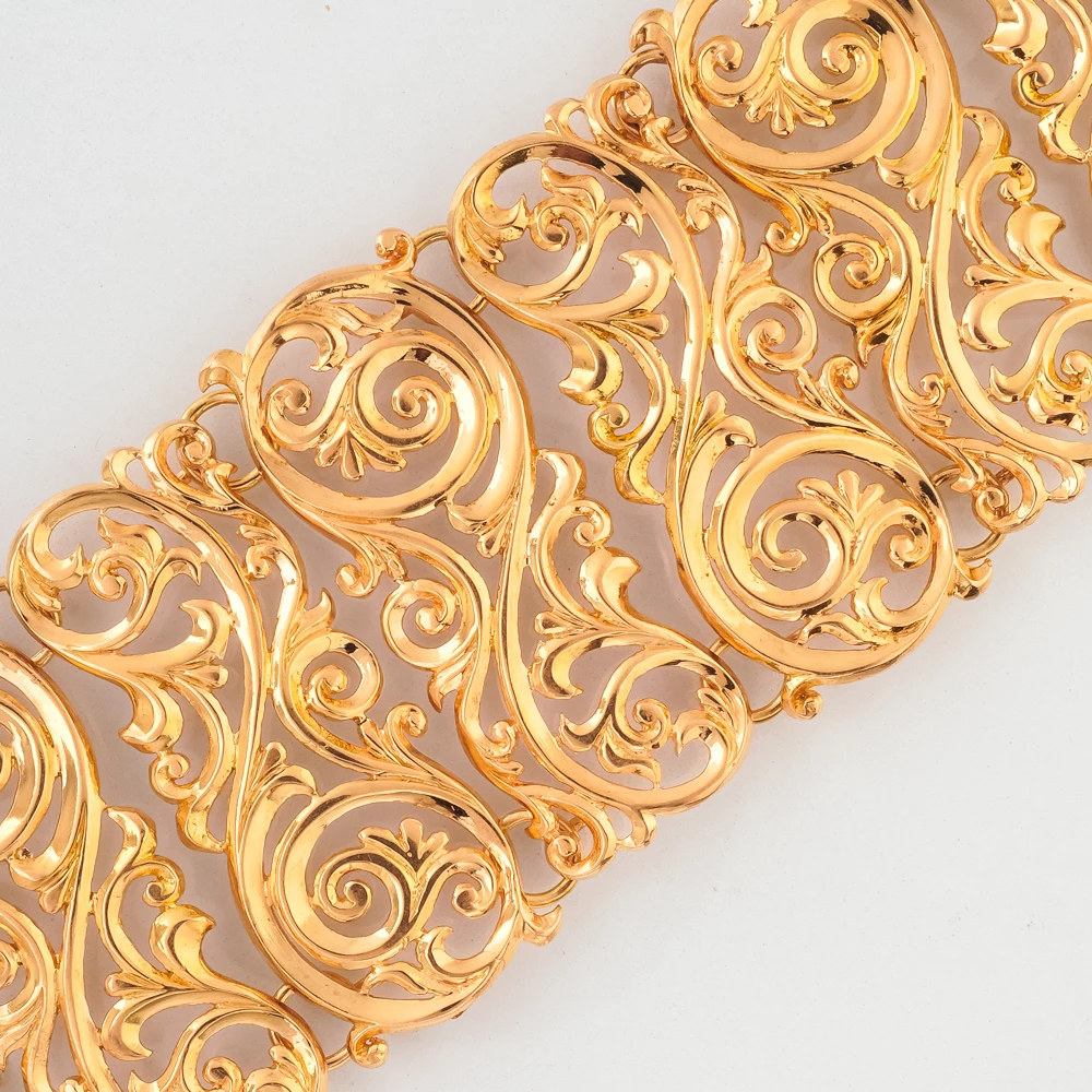 Браслет из красного золота 585 пробы