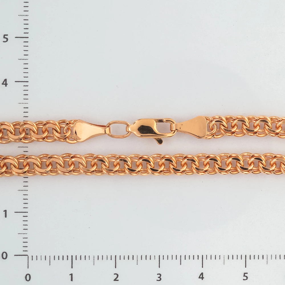 Браслет из красного золота 585 пробы