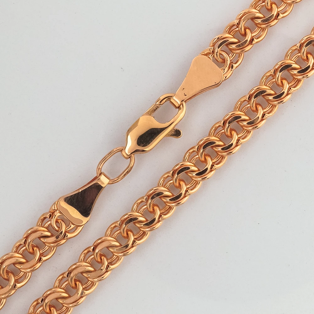 Браслет из красного золота 585 пробы