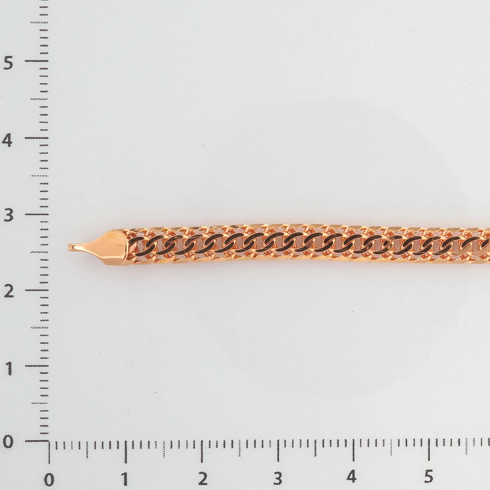 Браслет из красного золота 585 пробы