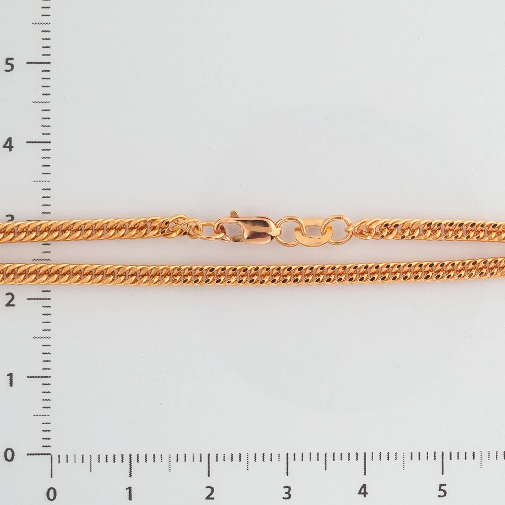 Браслет из красного золота 585 пробы