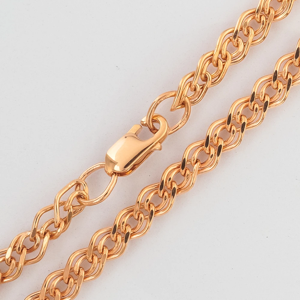 Браслет из красного золота 585 пробы