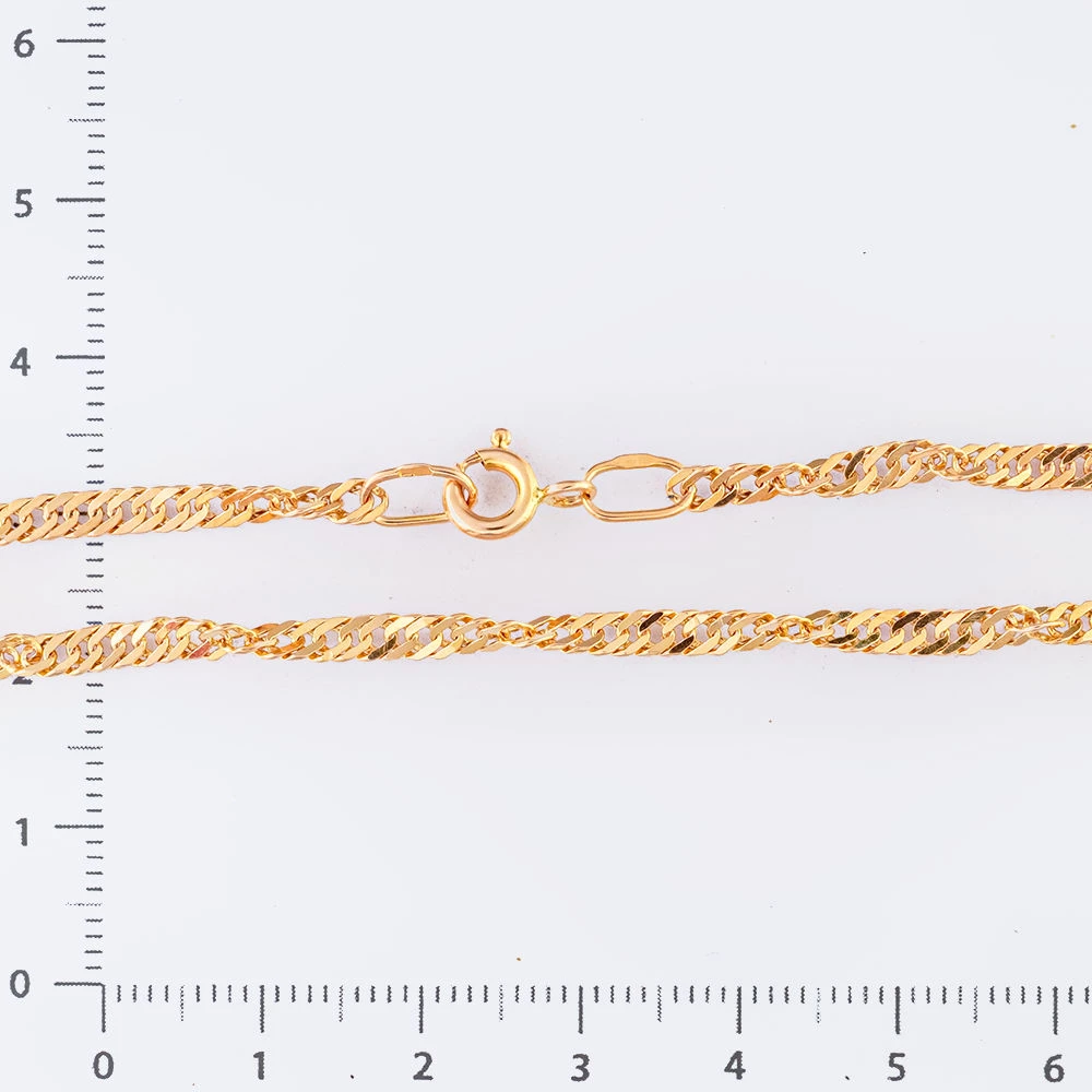 Браслет из красного золота 585 пробы