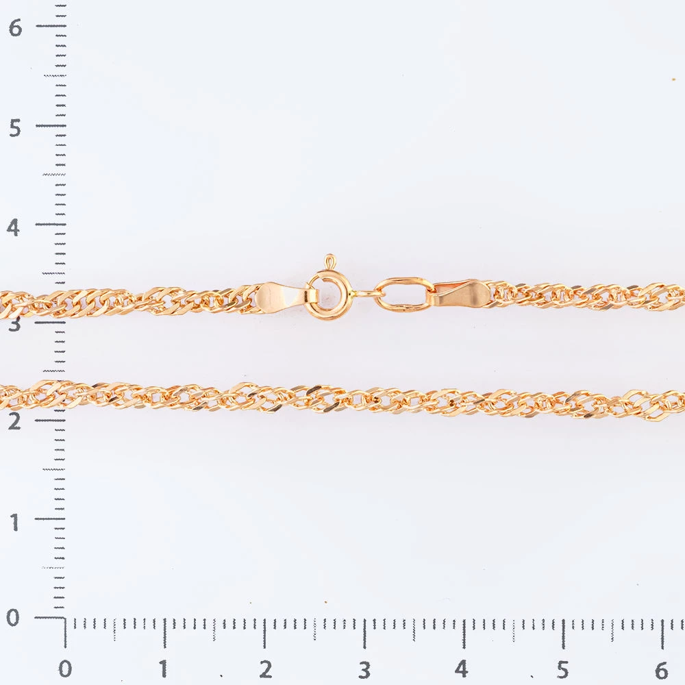Браслет из красного золота 585 пробы