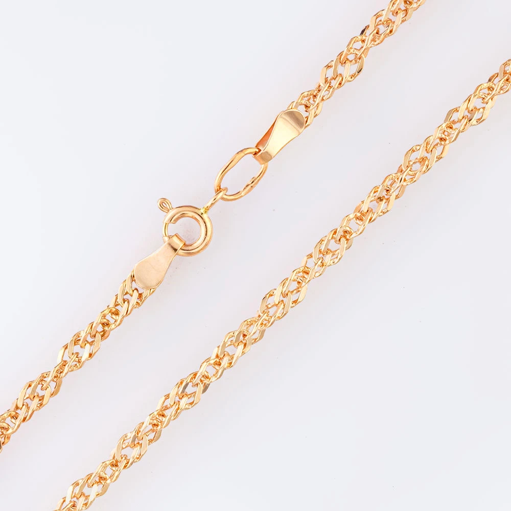 Браслет из красного золота 585 пробы