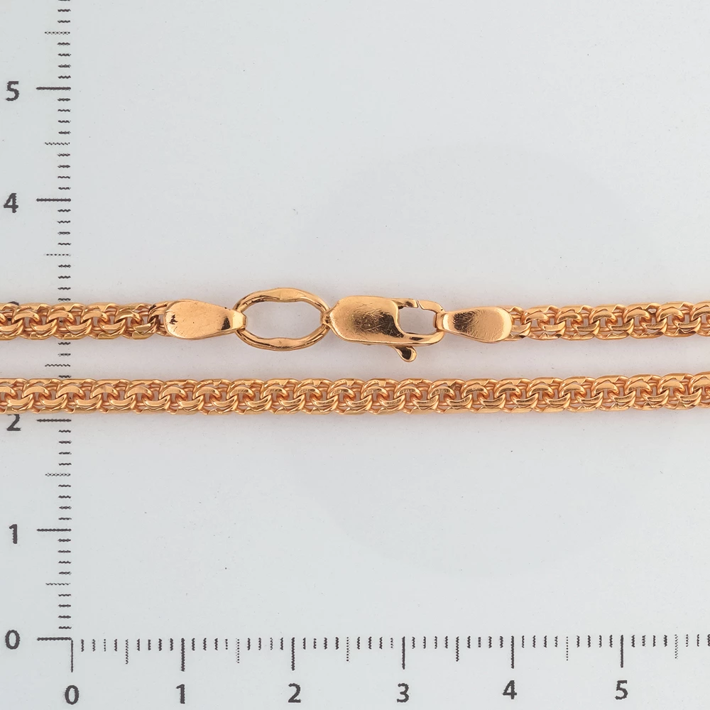 Браслет из красного золота 585 пробы