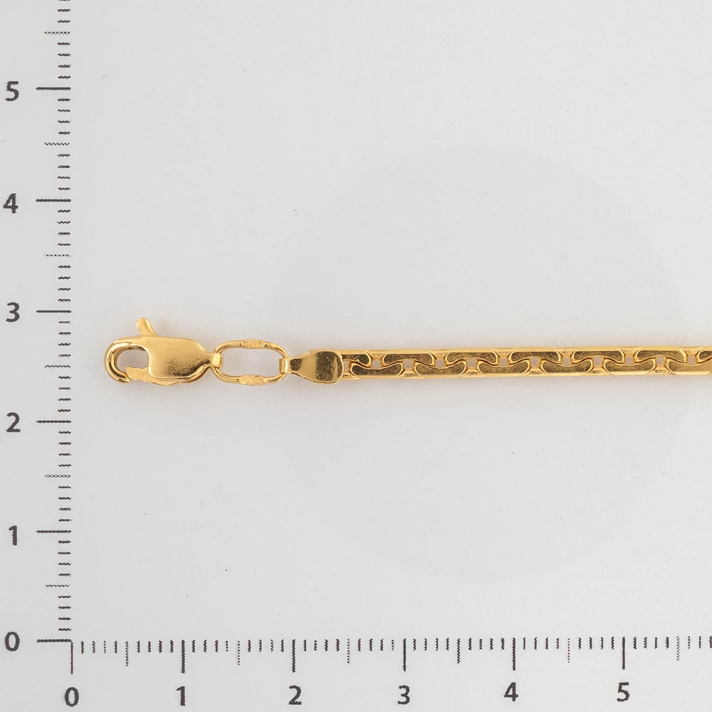 Браслет из желтого золота 585 пробы