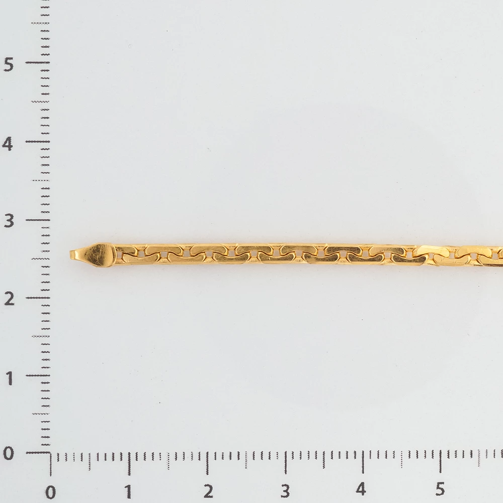 Браслет из желтого золота 585 пробы