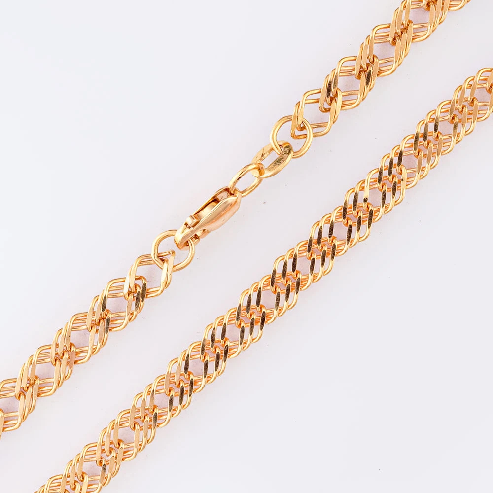 Браслет из красного золота 585 пробы