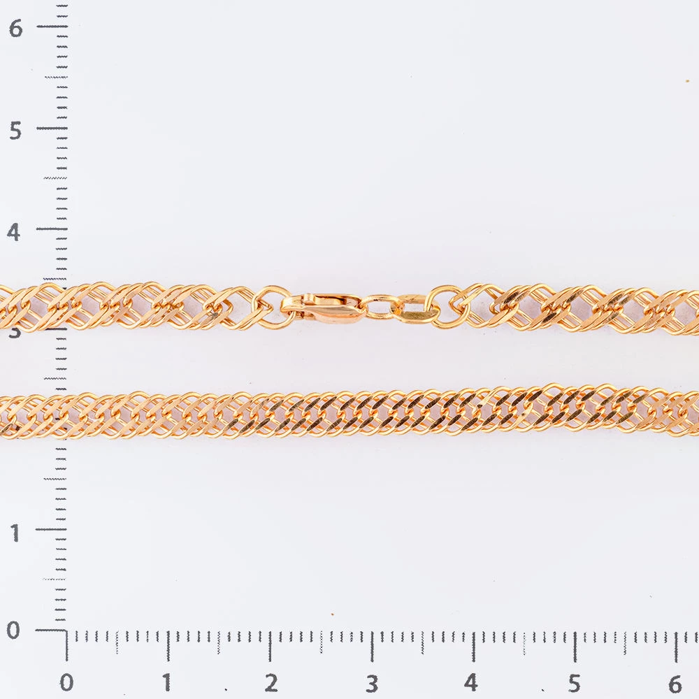 Браслет из красного золота 585 пробы